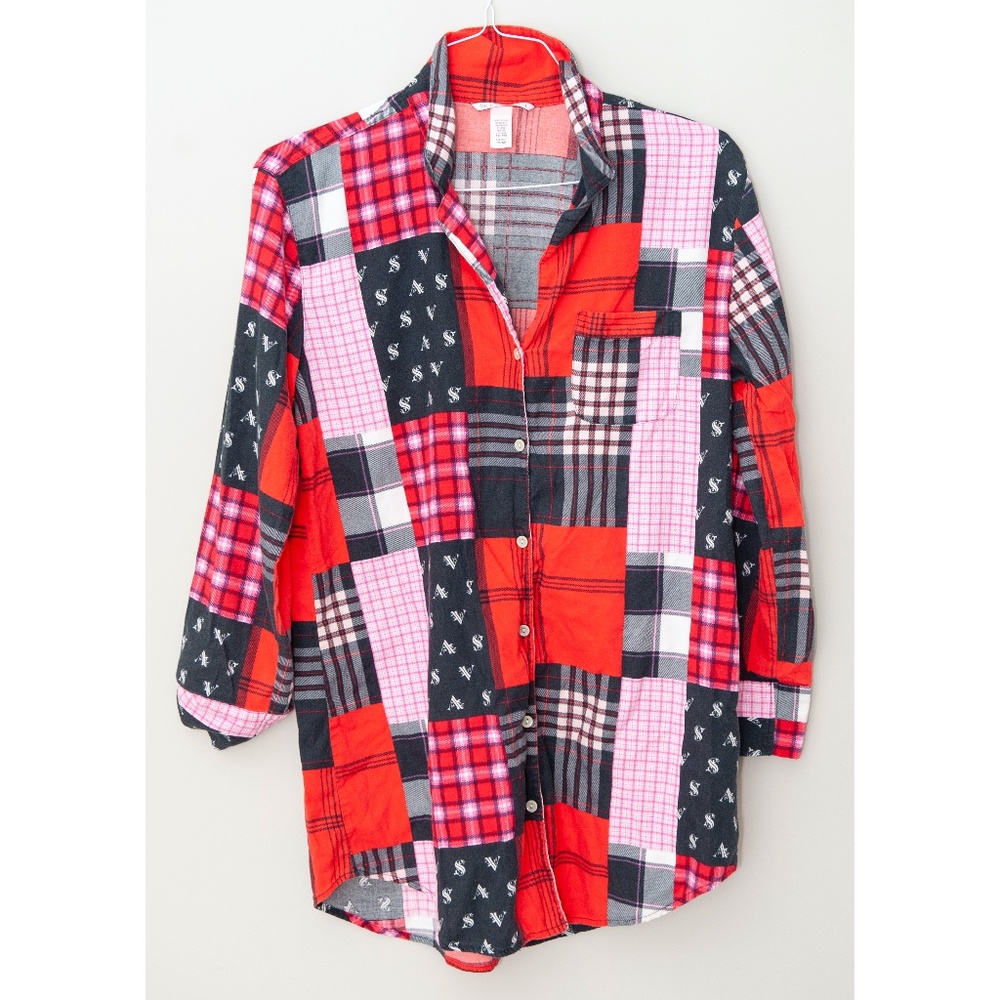 Victoria's Secret Flannel sleep shirt